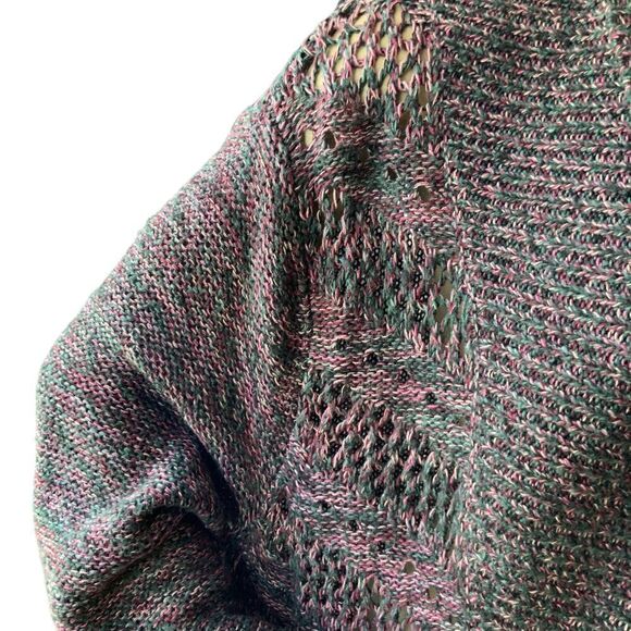 Torrid Womens Marled Open Front Shawl Collar Knit Cardigan Sweater Size Large - Picture 5 of 14